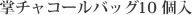 掌チャコールバッグ10 個入