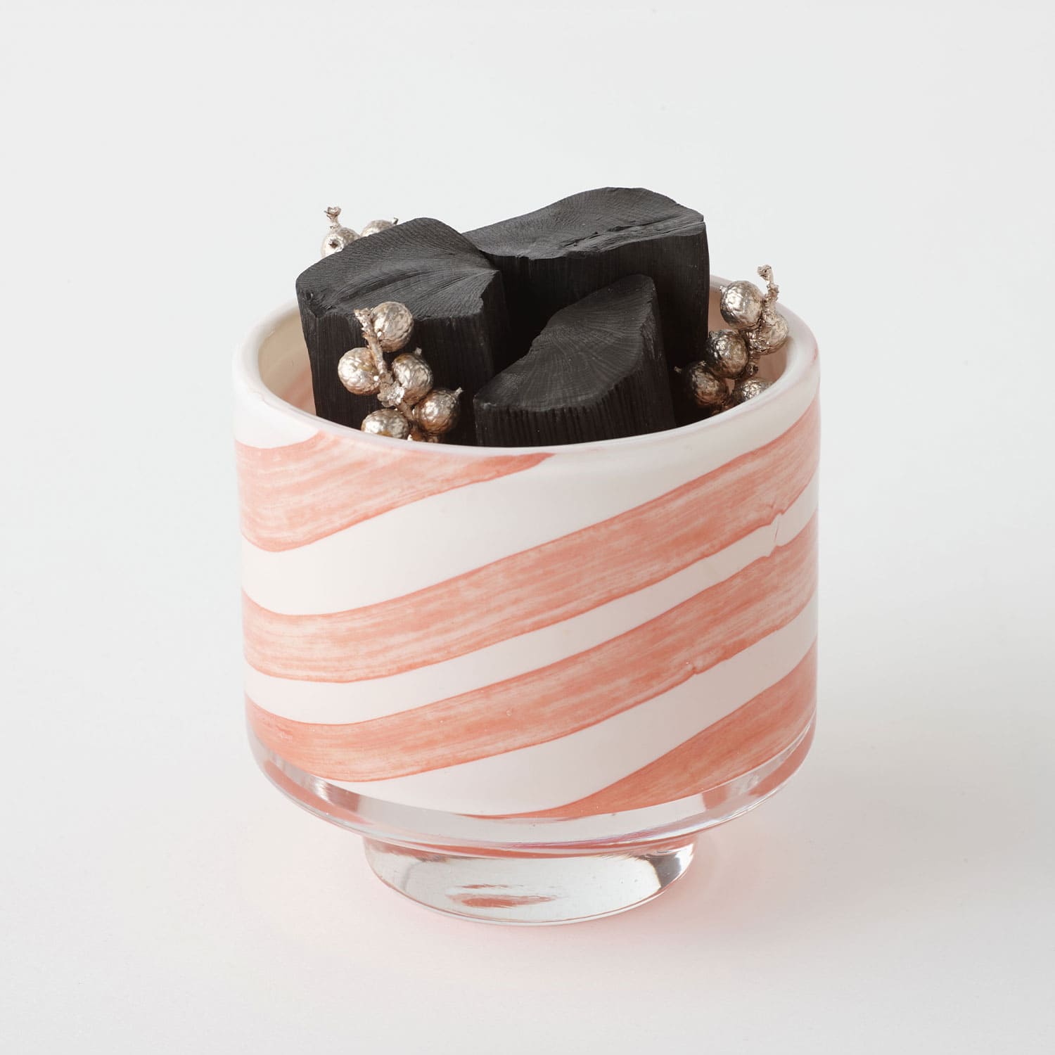 紀州備長炭オブジェ 一点もの 希少 模様がキレイすぎる 紀州備長炭